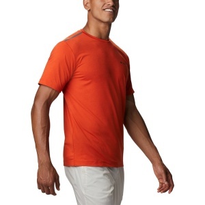 Columbia - Tricou Barbati Columbia Tech Trail Crew Neck - rosu - Img 2