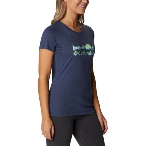 Columbia - Tricou Femei Columbia Daisy Days Ss Graphic Tee - albastru - Img 2