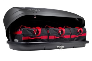 Cutie portbagaj Menabo Marathon Dark 320, 137x79x36cm - Img 25