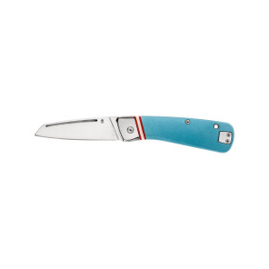 Cutit de buzunar gerber edc, lungime lama 7,4 cm, straightlace modern folding albastru