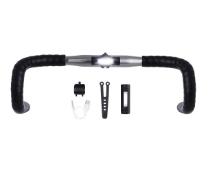Fabric Lumina fata bicicleta (far fata) FL30, USB, 1 LED - negru - Img 9