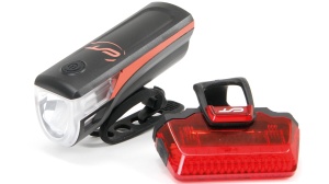 Far + stop CONTEC Speed Led - 20lux - negru/rosu - Img 2