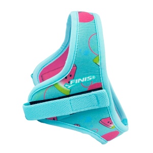 Finis - ochelari inot pentru copii DragonFlys - albastru verde pepene roz cu lentile oglinda - Img 2