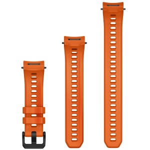 Garmin curea silicon cu latime de 20mm portocaliu ember orange - pentru Instinct E 40 mm - Img 2