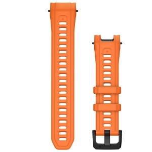Garmin curea silicon cu latime de 22mm portocaliu Solstice - pentru Instinct 3 45 mm