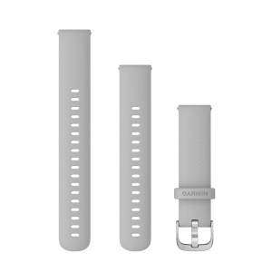 Garmin curea silicon Quick Release 18 - gri - pentru Venu 2s / Vivoactive 4s / Vivomove 3s - Img 2