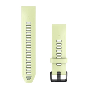 Garmin - curea silicon - QuickFit 20 watch band - Citron I Willow