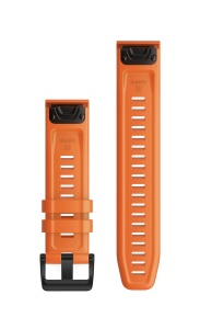Garmin curea silicon QuickFit 22 - portocaliu ember - Img 2