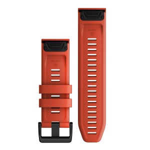 Garmin curea silicon QuickFit 26 - rosu - Img 2