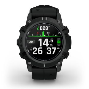 Garmin Descent G2 - 45 mm AMOLED negru - computer scufundări și smartwatch robust cu GPS - Img 2