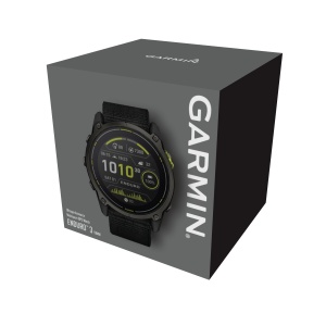 Garmin Enduro 3 - ceas ultra multisport cu GPS - ramă gri din titanium DLC si curea textilă neagră - Img 8