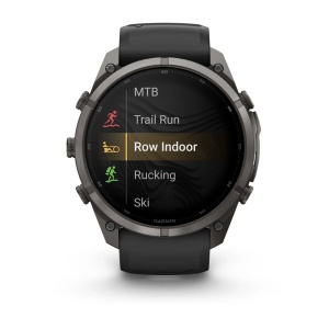 Garmin Fenix 9 Pro AMOLED inReach - 51 mm Titan DLC Carbon Gray - Smartwatch Multisport Premium cu AMOLED - Img 6