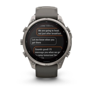 Garmin Fenix 9 Pro Solar inReach - 47 mm Titan Gray - Smartwatch Multisport Premium cu Ecran Solar - Img 9