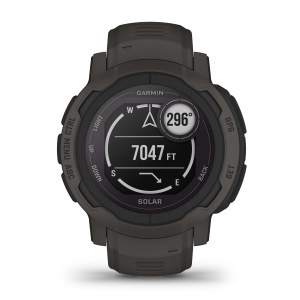 Garmin - Instinct 2 Solar smartwatch robust cu GPS - Graphite - Img 4