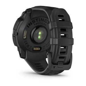 Garmin - Instinct 3 - 45 mm AMOLED - Black with Bolt Blue | Black Band - Img 65