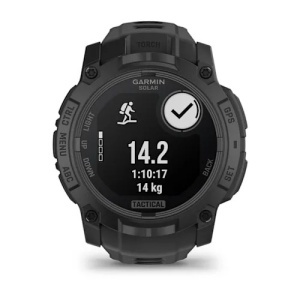 Garmin - Instinct 3 - 45 mm AMOLED - Black with Bolt Blue | Black Band - Img 145