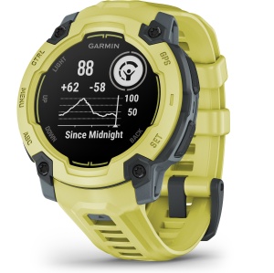 Garmin - Instinct 3 - 45 mm AMOLED - Black with Bolt Blue | Black Band - Img 155