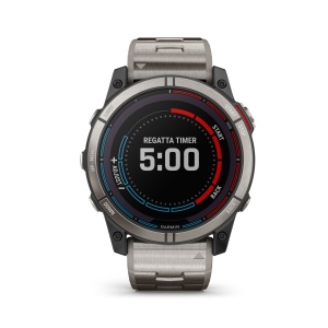 Garmin - quatix 7x Solar Titanium - ceas inteligent premium cu GPS cu functii avansate pentru sport si navigatie - Img 4