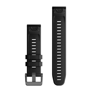 Garmin QuickFit 22 - curea silicon - negru - Img 2