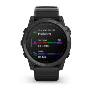 Garmin - Tactix 7 Sapphire ceas multisport cu GPS - ramă neagră Titanium DLC și curea din silicon neagră - Img 5