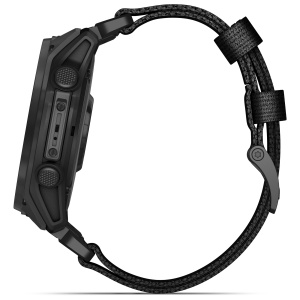 Garmin - Tactix 8 Solar Elite 51 mm ceas multisport cu GPS - ramă neagră Titanium DLC și curea din silicon neagră + nailon - Img 7