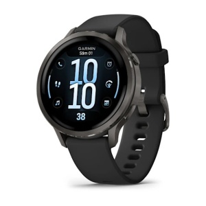 Garmin - Venu 4 - 41mm - Beige | Lunar Gold - Img 3