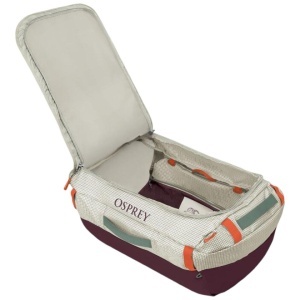 Geanta Osprey Transporter 65 Alb/Burgundy - Img 2