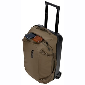Geanta voiaj Thule Chasm Wheeled Carry-On Duffel 40L, Deep Khaki - Img 4