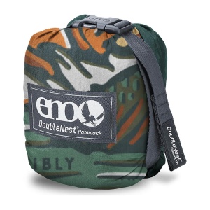 Hamac Unisex ENO DoubleNest Hammock Keep It Wild Spruce Multicolor - Img 2
