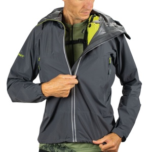 Instinct - Jacheta impermeabila unisex Ultra Rain Shell - gri antracit - Img 12