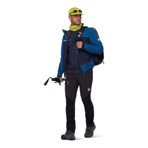 Jacheta Barbati Mammut Crag HS Hooded Navy - Img 9