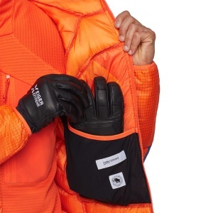 Jacheta Barbati Mammut Eiger Nordwand Light Down In Hooded Eiger Orange-Eiger Blue - Img 4