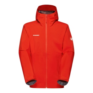 Jacheta Barbati Mammut Linard Light HS Hooded Mammut Red - Img 2