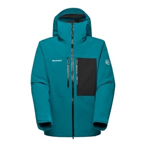 Jacheta Barbati Mammut Stoney Hs Thermo Hooded Deep Teal-Black - Img 7