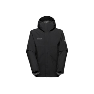 Jacheta Barbati Mammut Treeline Light HS Hooded Black - Img 5