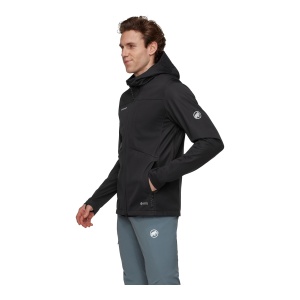 Jacheta Barbati Mammut Ultimate VIII So Hooded Black - Img 2