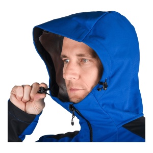 Jacheta Barbati Northfinder Softshell Aurelian Blue Black - Img 5