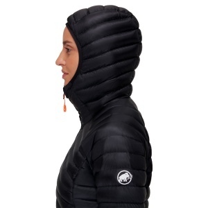 Jacheta Femei Mammut Broad Peak In Hooded Black - Img 3