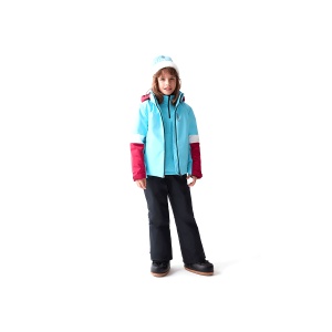 Jacheta Schi Fete Colmar Colourblock Aquarius-Fuchsia White 12-16 ani - Img 3