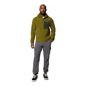 Jacheta Softshell Barbati Columbia Tall Heights™ III Hooded Green - Img 4
