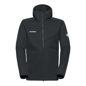 Jacheta Softshell Barbati Mammut GRANITE SO Hooded Black - Img 2