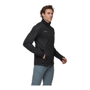 Jacheta Softshell Barbati Mammut Ultimate VIII SO Black - Img 4
