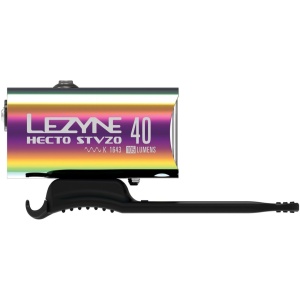 Lezyne - Hecto - Lumina fata - 40 Lux - neo metallic - Img 2