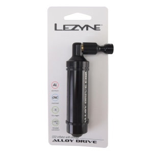 Lezyne - mini pompa CO2 bicicleta Alloy drive (cartus 16g CO2 inclus) - negru lucios - Img 6