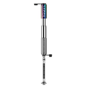 Lezyne - mini pompa - Hand Pump Pocket Drive Pro - 160 psi | 11 bar - neo metallic | silver - 98g - Img 2