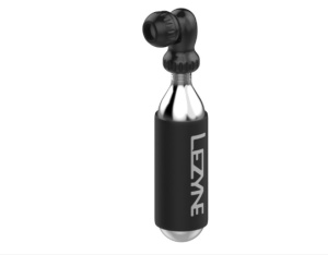 Lezyne - Twin Speed Drive Cartus CO2 + cap - black