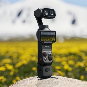 Mâner cu filet 1/4" Insta360 Luna - negru - Img 5
