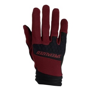 Manusi Ciclism SPECIALIZED Men's Trail Shield (L/F) - Garnet Red - Img 2
