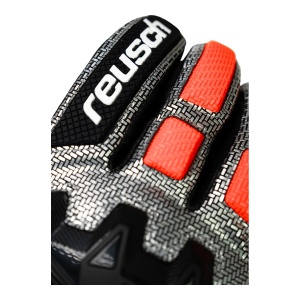 Manusi Schi Barbati Reusch Worldcup Warrior GS Black-Silver-Fluo Red - Img 3