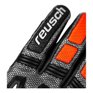 Manusi Schi Barbati Reusch Worldcup Warrior SC Black-Silver-Fluo Red - Img 3